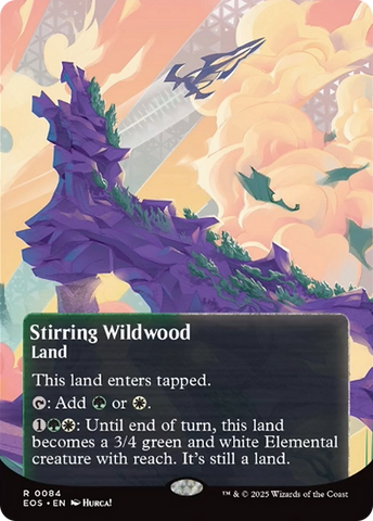 Stirring Wildwood (0084) (Borderless) [Edge of Eternities: Stellar Sights]