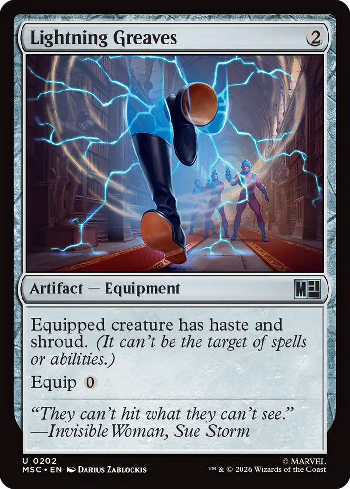 Lightning Greaves [Marvel Super Heroes Commander]