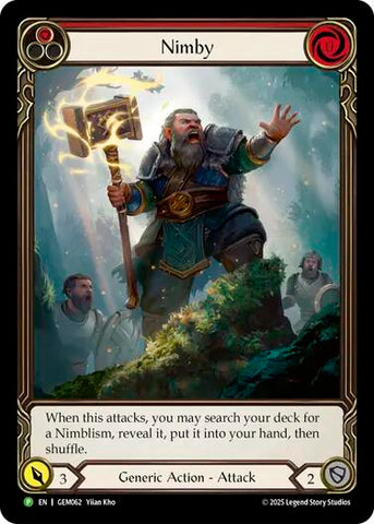 Nimby (Red) [GEM062] (GEM Pack 2)  Rainbow Foil