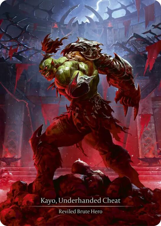 Kayo, Underhanded Cheat (Marvel) [SUP063] (Super Slam)  Cold Foil