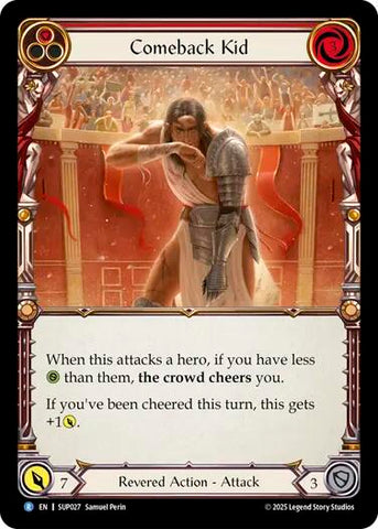 Comeback Kid (Red) [SUP027] (Super Slam)