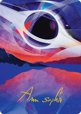 Mirrorpool Art Card (Gold-Stamped Signature) [Edge of Eternities Art Series]