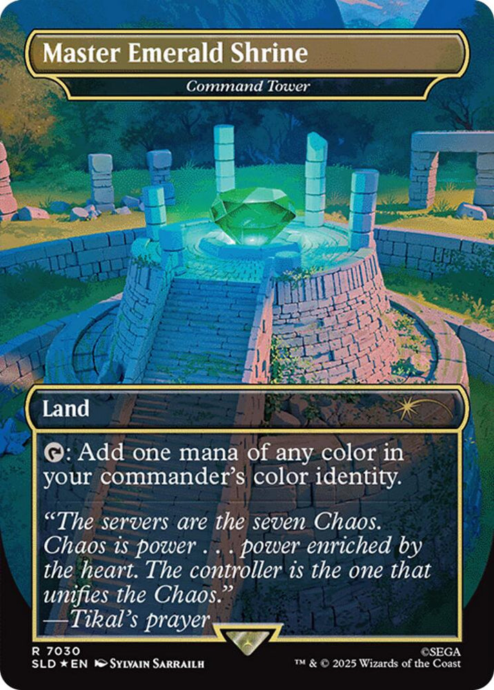 Master Emerald Shrine - Command Tower (7030) [Secret Lair Drop Series]