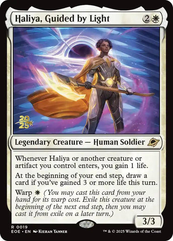 Haliya, Guided by Light [Edge of Eternities Prerelease Promos]