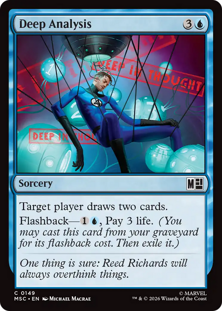 Deep Analysis (Surge Foil) [Marvel Super Heroes Commander]