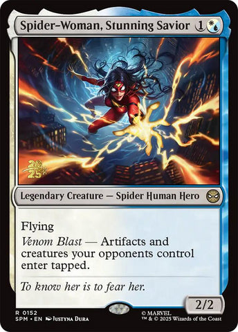 Spider-Woman, Stunning Savior [Marvel's Spider-Man Prerelease Promos]