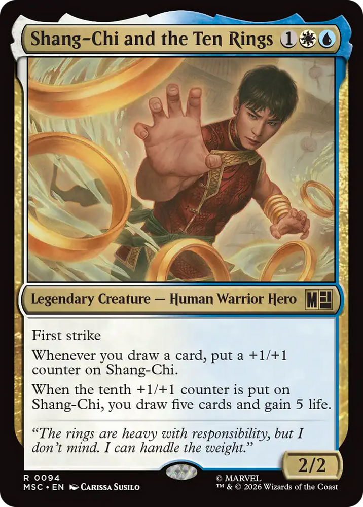 Shang-Chi and the Ten Rings (Surge Foil) [Marvel Super Heroes Commander]