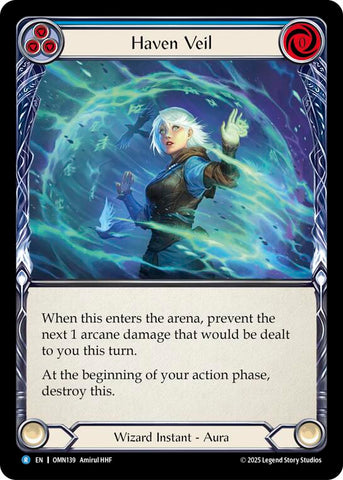 Haven Veil (Blue) [OMN139] (Omens of the Third Age)