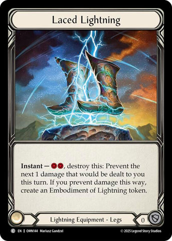 Laced Lightning [OMN144] (Omens of the Third Age)  Cold Foil