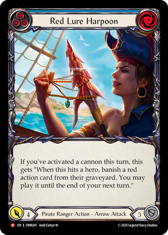 Red Lure Harpoon (Blue) [OMN241] (Omens of the Third Age)