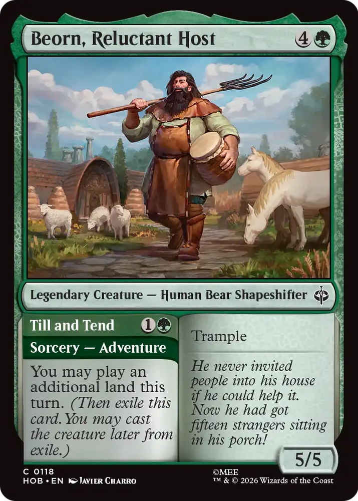 Beorn, Reluctant Host [The Hobbit]