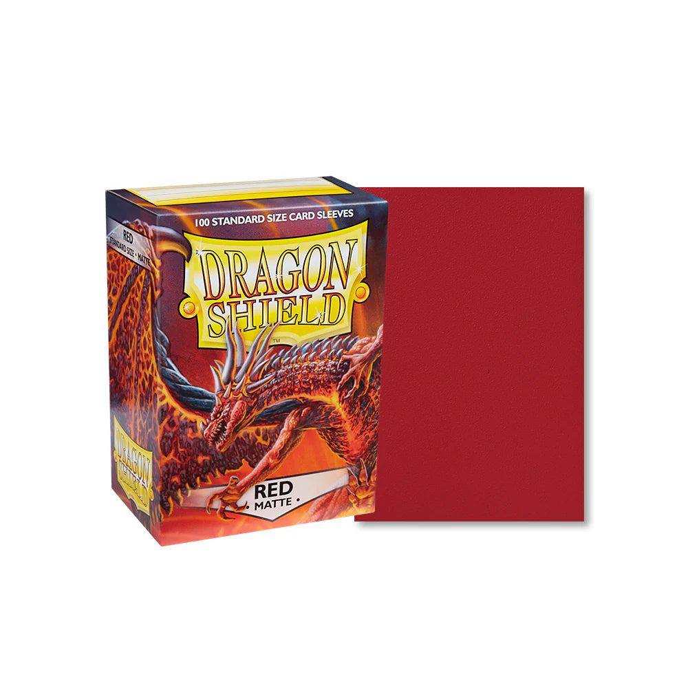 Dragon Shield Sleeve Matte Standard Size 100pcs - Various Colors