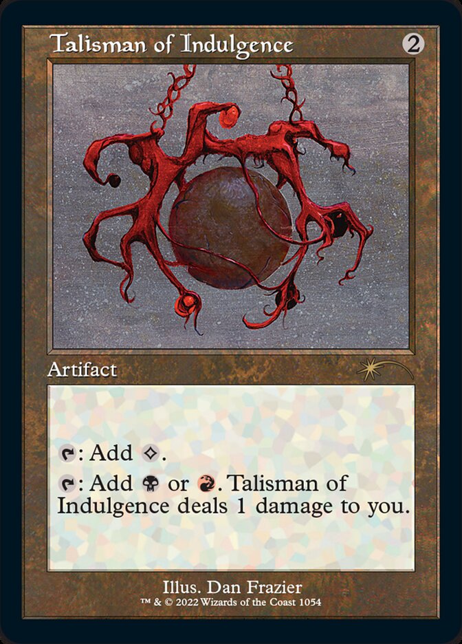 Talisman of Indulgence (Retro Frame) [Secret Lair Drop Series]