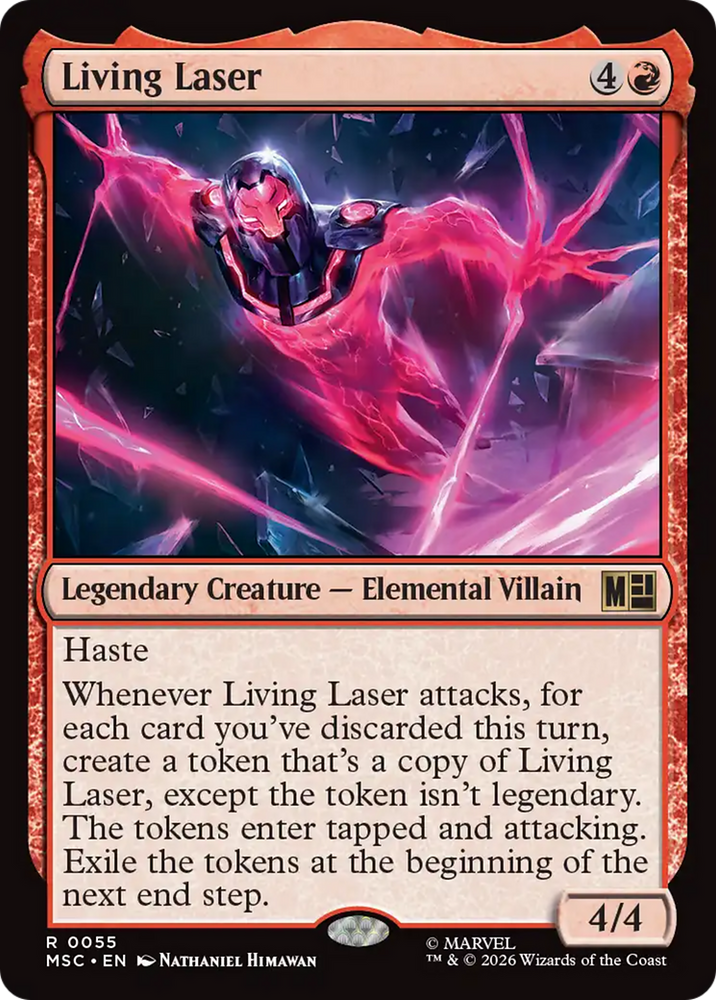 Living Laser [Marvel Super Heroes Commander]
